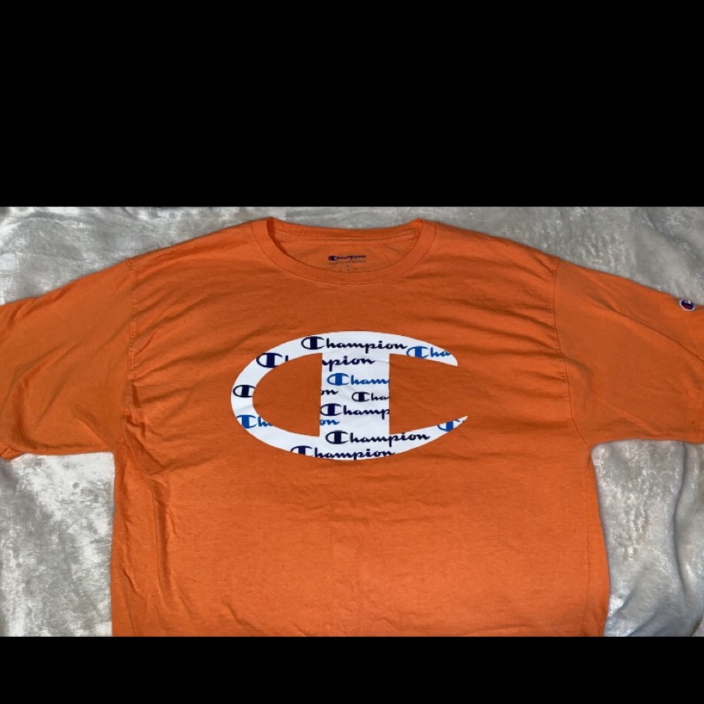Orange Champion T-shirt